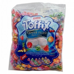 Жевательные конфеты «TOFFIX» фруктовые 1 кг
