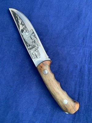 Нож туристический с рисунком «Барс»