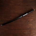 Сув. изделие катана,  ножны искусственная кожа, змея черный 89см