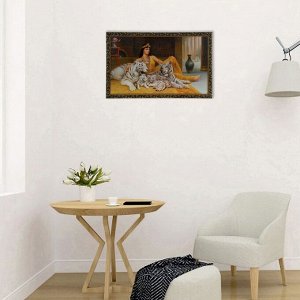 Картина "Клеопатра с альбиносами" 60х100 см