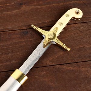 СИМА-ЛЕНД Сувенирный меч &quot;Морской пехотинец&quot;, роспись на клинке, 60 см