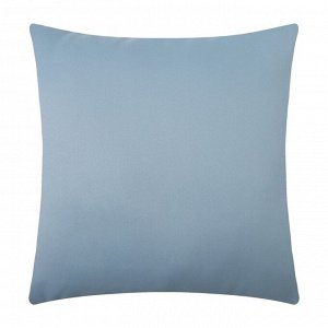 Подушка декоративная Этель, 40*40 см.,цв. голубой, блэкаут, 100% п/э