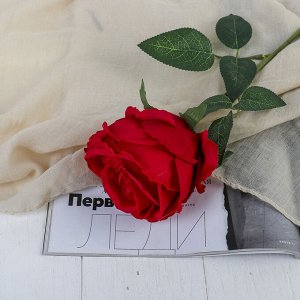 Цветы искусственные "Роза Охара" 8,5*56 см, красный