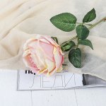 Цветы искусственные &quot;Роза Охара&quot; 8,5*56 см, розовый