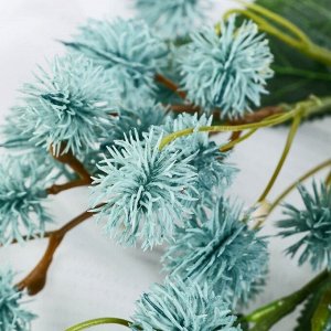 Цветы искусственные "Рицина" 2,5х73 см голубой