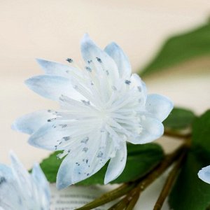 Цветы искусственные "Весенник звёздчатый" 5*52 см, голубой