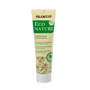 SILCAMED Зубная паста ECO NATUREl 130г , *24/600029.