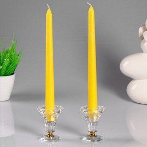 Набор свечей античных ароматических "Лимон", 2,2х 24,5 см, 2 штуки