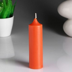 Свеча- цилиндр "Сочный апельсин" ароматическая, 4-13,5 см