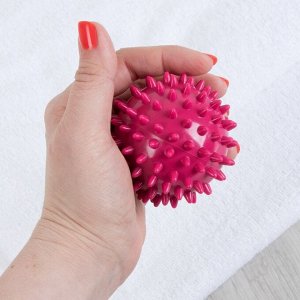 Массажный мяч универсальный, d = 6,5 см, цвет МИКС