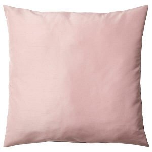 КРОНЭРТ Подушка, светло-розовый, 40x40 см