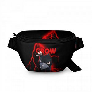 Поясная сумка 3D «Brawl Stars CROW»