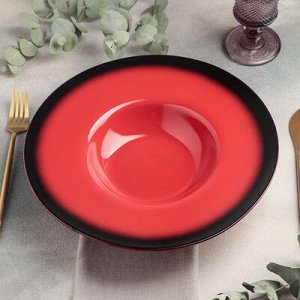 Тарелка для пасты 31 см, h 5,5 см, 500 мл "Rosa rossa"