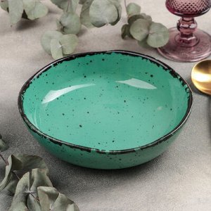 Тарелка Smeraldo, 600 мл, d=18,5 см, цвет бирюзовый