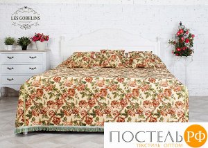Покрывало на кровать гобелен &#039;Rose vintage&#039; 260х230 см