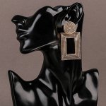Серьги металл &quot;Афина&quot;, цвет золото