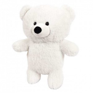 Флэтси. Медведь белый, 24см. игрушка мягкая466
