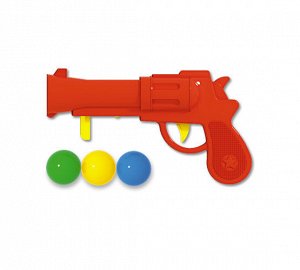 Пистолет пластмассовый с шариками ( в п/п пакете)64