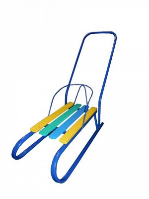 Санки кукольные "Лиза-2" синие1