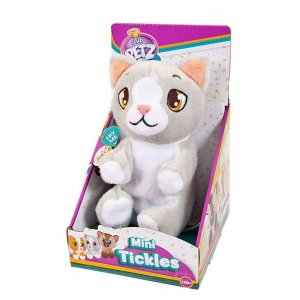 96783 Мягкая игрушка IMC Toys Club Petz Котенок интерактивный (серый) , со звуковыми эффектами, шевелит лапками если почесать животик