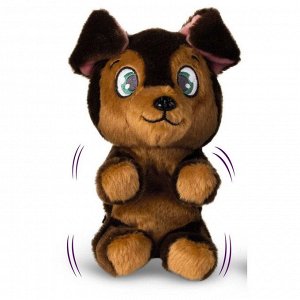 96806 Мягкая игрушка IMC Toys Club Petz Щенок интерактивный (коричневый) , со звуковыми эффектами, шевелит лапками если почесать животик