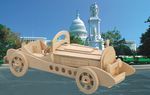 Сборная деревянная модель Чудо-Дерево Транспорт Мерседес (4 пластины)4