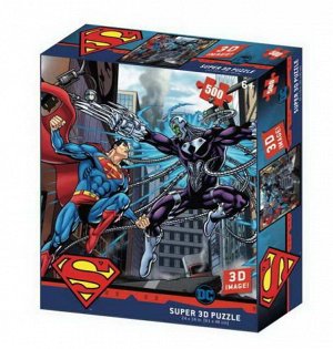 Пазл Prime 3D Супермен против Электро 500 элементов12