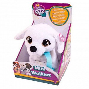 99876 Мягкая игрушка IMC Toys Club Petz Щенок Mini Walkiez Bichon интерактивный, ходячий, со звуковыми эффектами