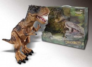 Динозавр на р/у "Тиранозавр Рекс/ Спинозавр", пускает пар, звуковые и световые эффекты, 2 вида в ассортименте.36