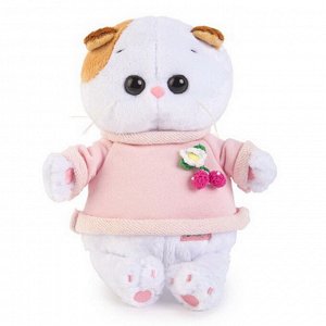 LB-006 Мягкая игрушка BUDI BASA Кошка Ли-Ли BABY в толстовке 20 см