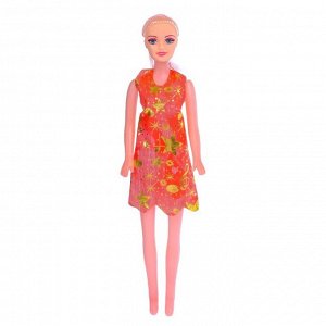 Кукла модель "Ира" в платье, МИКС