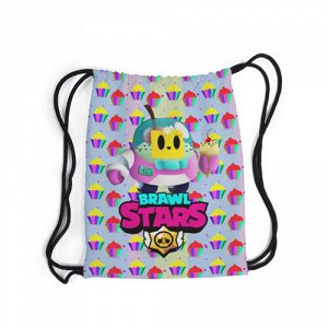 Рюкзак-мешок 3D «SPROUT CANDY BRAWL STARS»