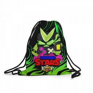 Рюкзак-мешок 3D «VIRUS 8BIT BRAWL STARS»