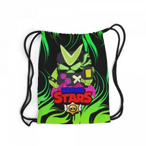 Рюкзак-мешок 3D «VIRUS 8BIT BRAWL STARS»