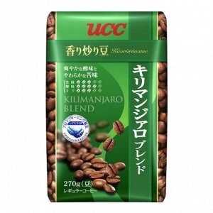 Кофе UCC Голд Спешиал Килиманджаро зерно м/у 270г
