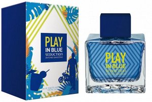 ANTONIO BANDERAS PLAY IN BLUE SEDUCTION edt MEN 100ml