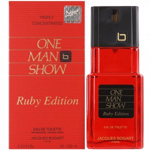 JACQUES BOGART ONE MAN SHOW RUBY EDITION edt MEN 100ml