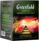 Чай Гринфилд пирам. Tropikal Sunset   1,8г 1/20/8, шт