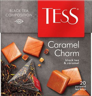 Чай Тесс пирамида Caramel Charm 1,8г 1/20/12, шт