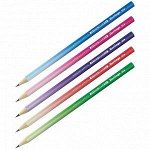 Карандаш ч/г Berlingo &quot;Gradient&quot; HB, круглый, заточен., ассорти