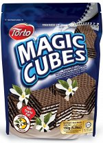 Вафли &quot;TORTO MAGIC CUBES&quot; с ванильной начинкой тм &quot;TORTO&quot;, 150 гр., шт