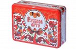Лото Русское Узоры (жестяная коробка)