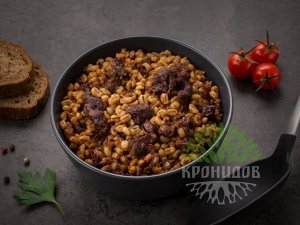 Говядина с перловочкой