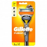 GILLETTE  FUSION  станок + 2 кассеты  для бритья,   01767