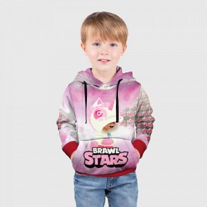 Детская толстовка 3D «Leon Unicorn Brawl Stars»