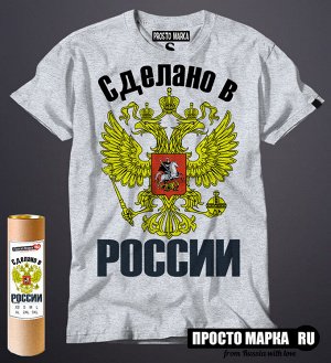 Мужская футболка Сделано в России