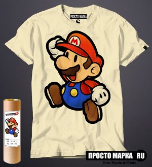 Мужская футболка с Марио