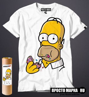 Мужская футболка с Гомером