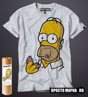 Мужская футболка с Гомером