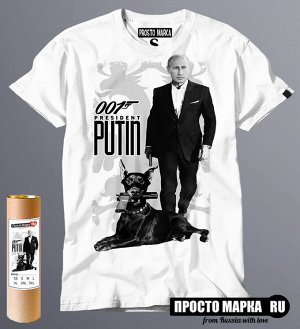 Мужская футболка Путин 007